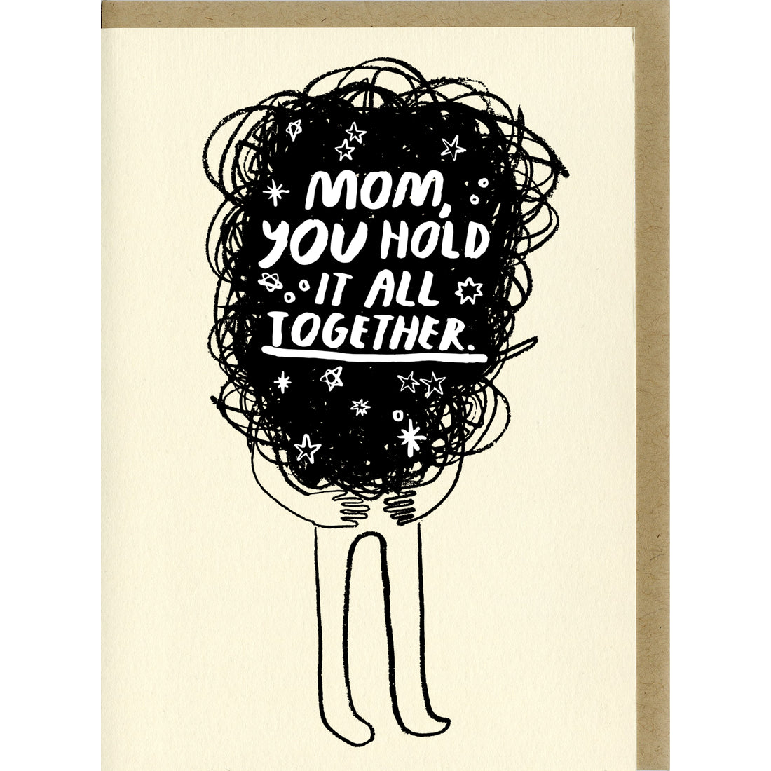 mom you hold it all together card