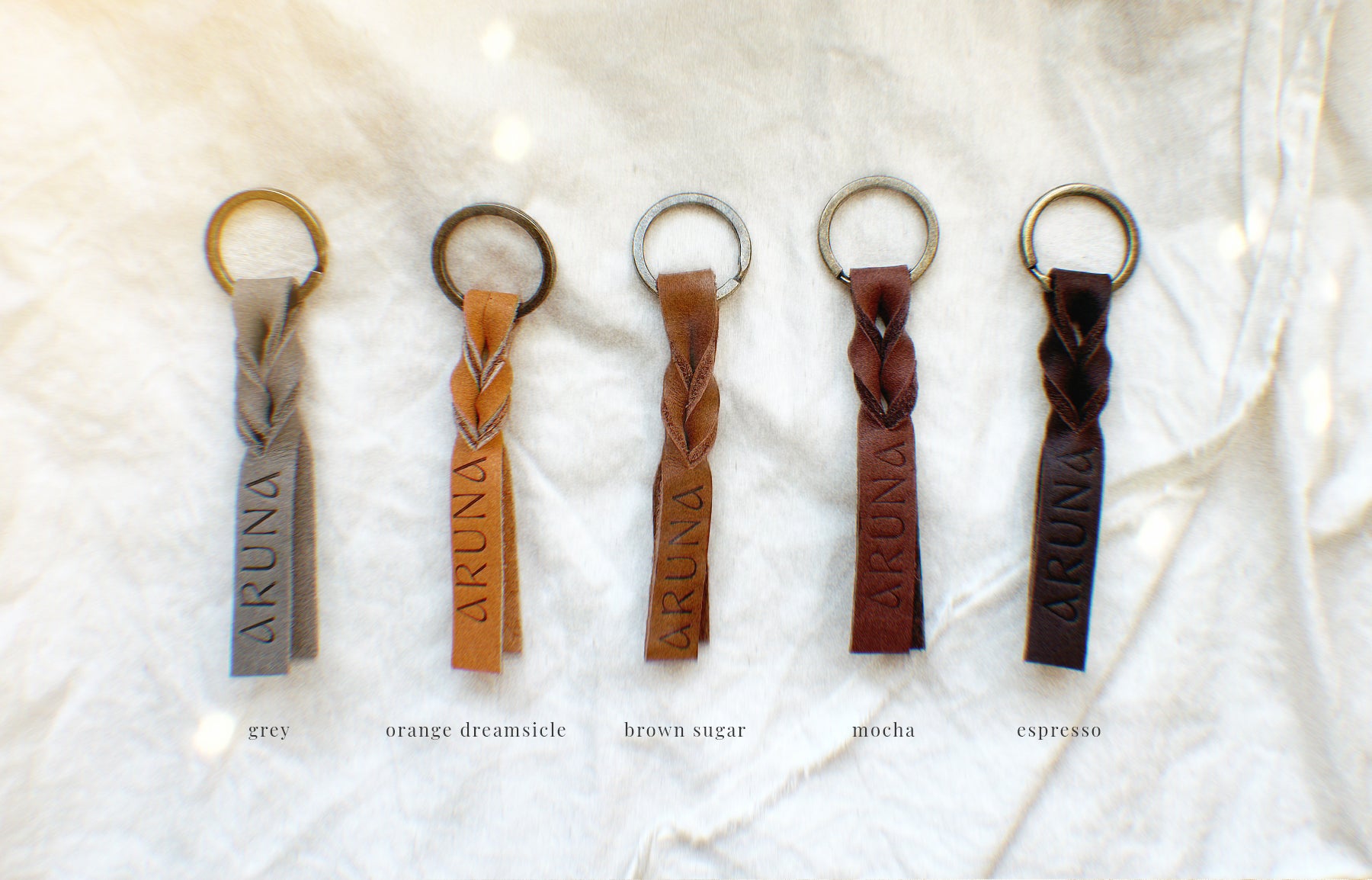 leather keychains