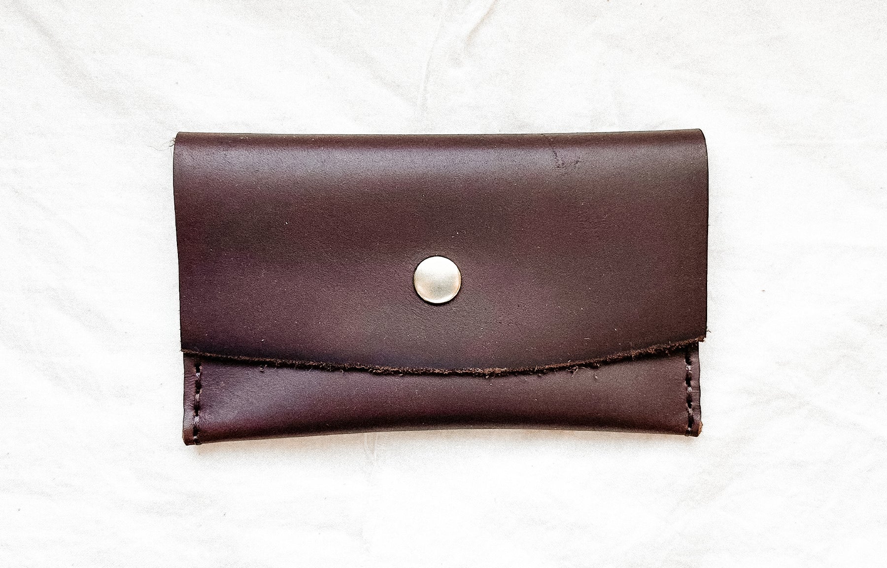 mini leather wallet